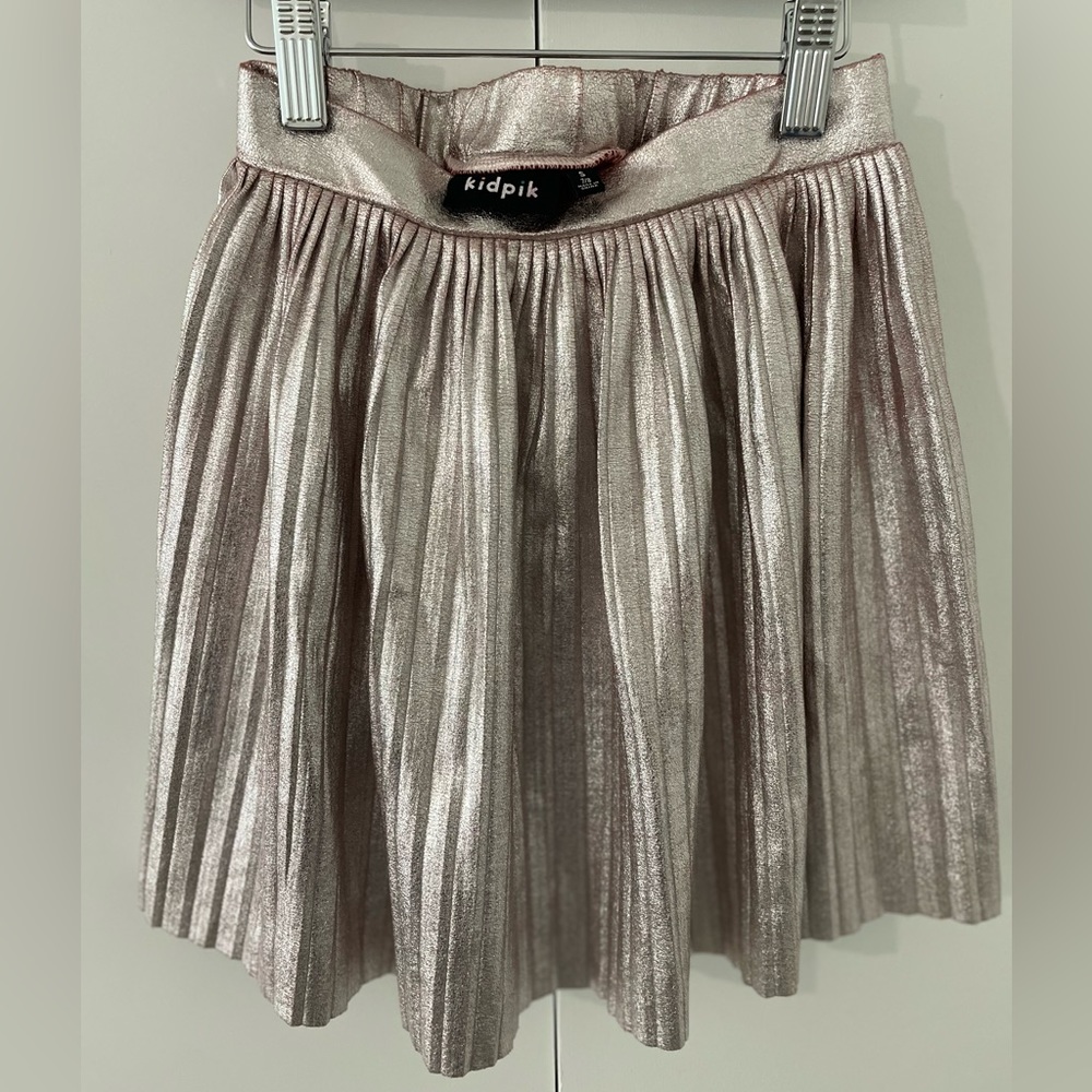 KidPik Metallic Skirt